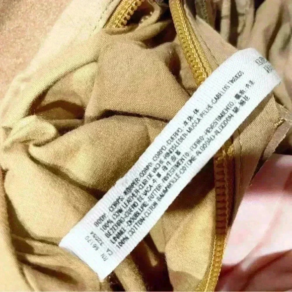 Free People Isle Distressed Tote Bag Tan Cowhide Hobo Metal Dangles suede Rare - Picture 14 of 16